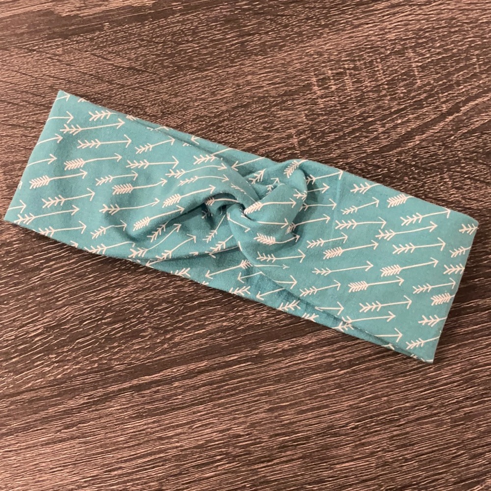 Wide Twist Headband Arrows Handmade NEW